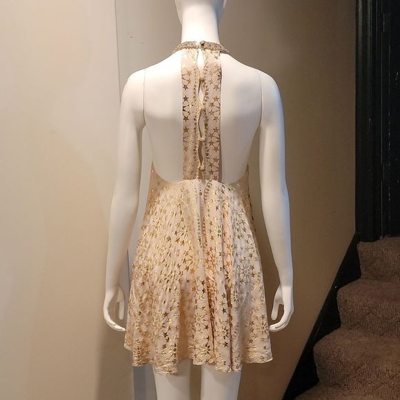 Kimchi Blue Corellia Beaded Neck Mini Dress - Picture 4 of 7